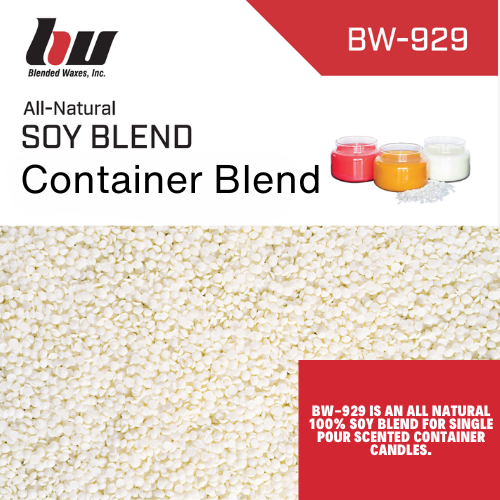 BW 929 natural soy wax blend canada