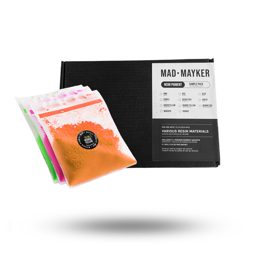 MAD • MAYKER NEON Powder Pigments Sample Pack