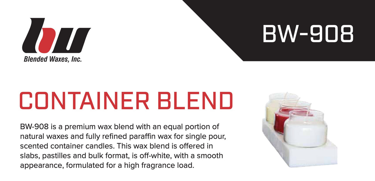 Blended Waxes BW-908 container blend
