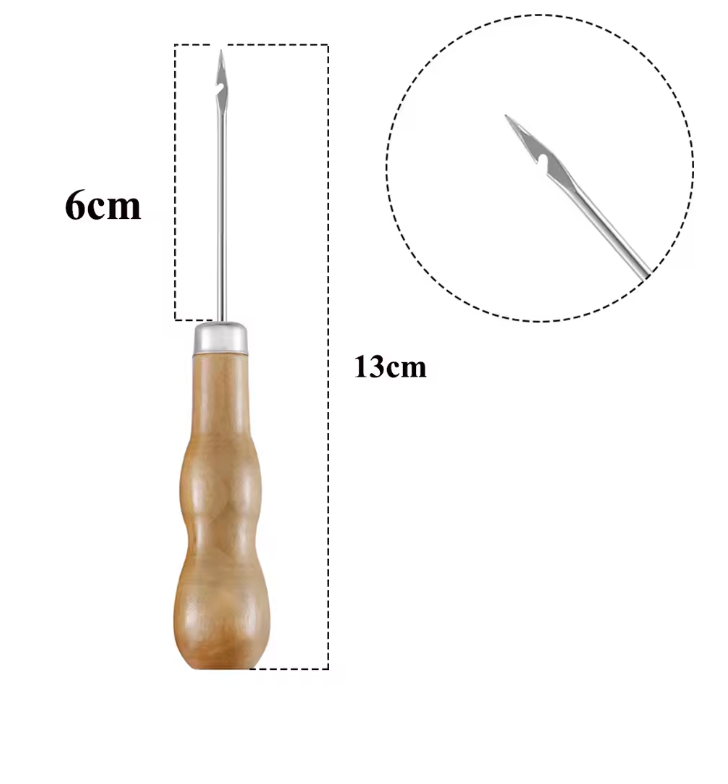 Candle Wick Hole Punch Tool – Hand Drill for Silicone Molds & DIY Candle Making