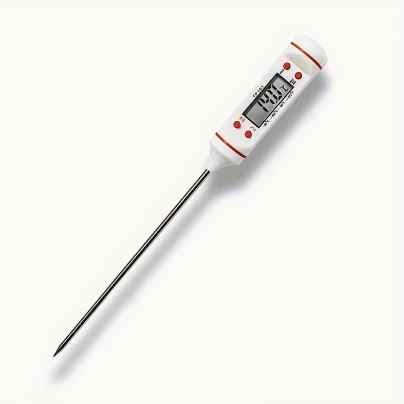 Candle Making Thermometer – Stainless Steel Probe Digital Wax Temperature Tool