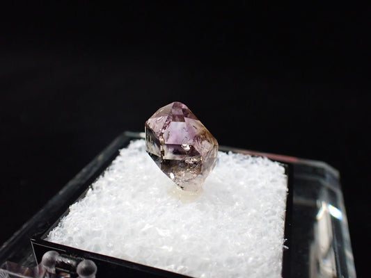 Amethyst Scepter – Goboboseb Mountains, Namibia – Phantom Inclusions – Micro Specimen (16mm)